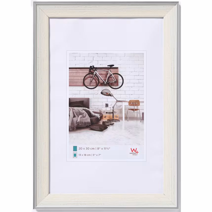 Bilderrahmen Bohemian 20x30cm Kunststoff creme