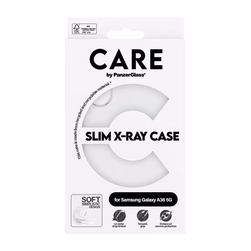 CARE PanzerGlass Case Trans XRay Soft Samsung Galaxy A36 5G