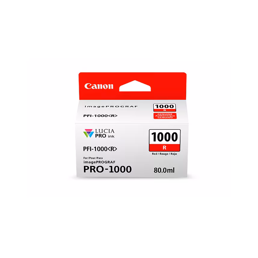 Canon PFI1000R red imagePrograf Pro 1000