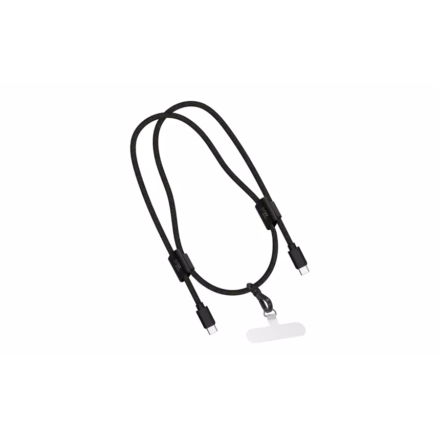 Felixx 240W Lanyard Lade-Datenkabel USB-C PD Schwarz
