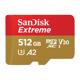 SanDisk mSDXC 512GB Extreme A2 V30 190MB/sek + Adapter