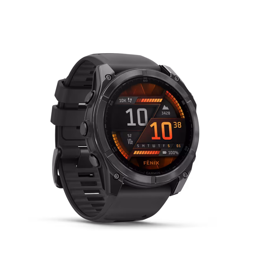 Garmin Fenix 8 51mm schwarz/schiefergrau