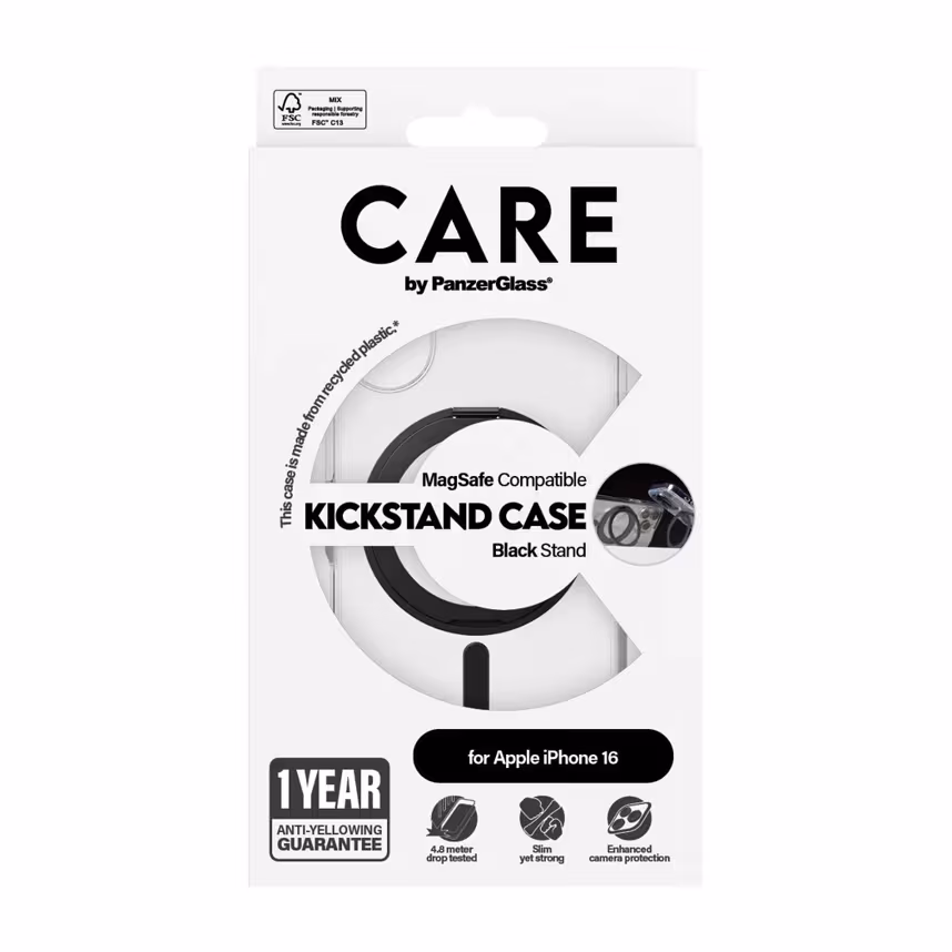 
Care Back Cover Kickstand Magsafe Apple iPhone 16