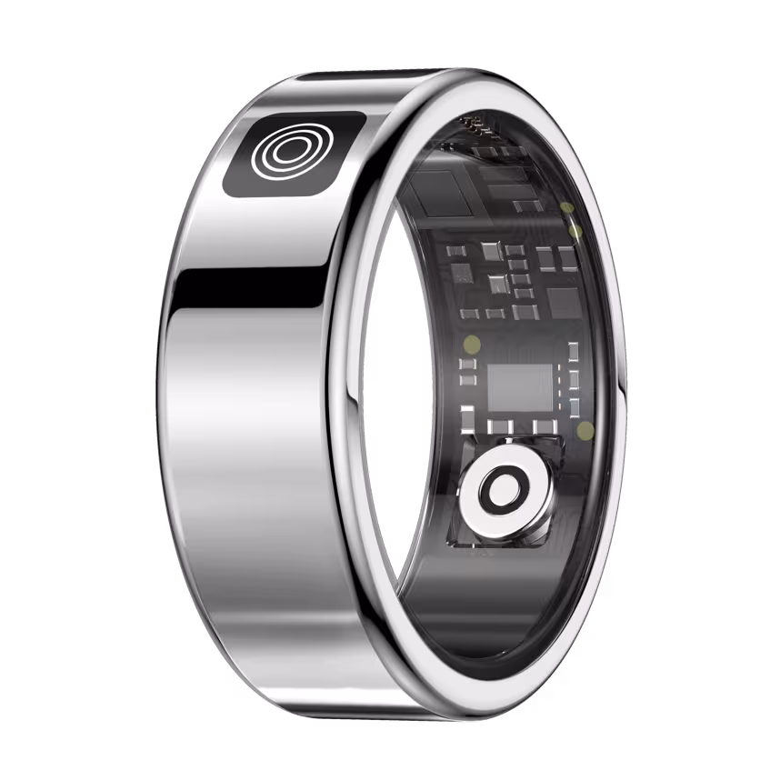 felixx Display SmartRing SR21D - Silber Größe #11 (64,6mm)