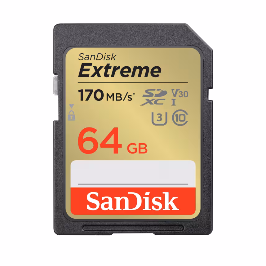 SanDisk SD Extreme 64GB Class10 U3 170MB/s V30