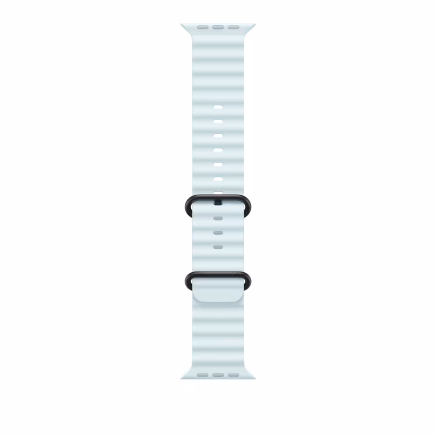 Apple Watch 49mm Oceanarmband kristallblau
