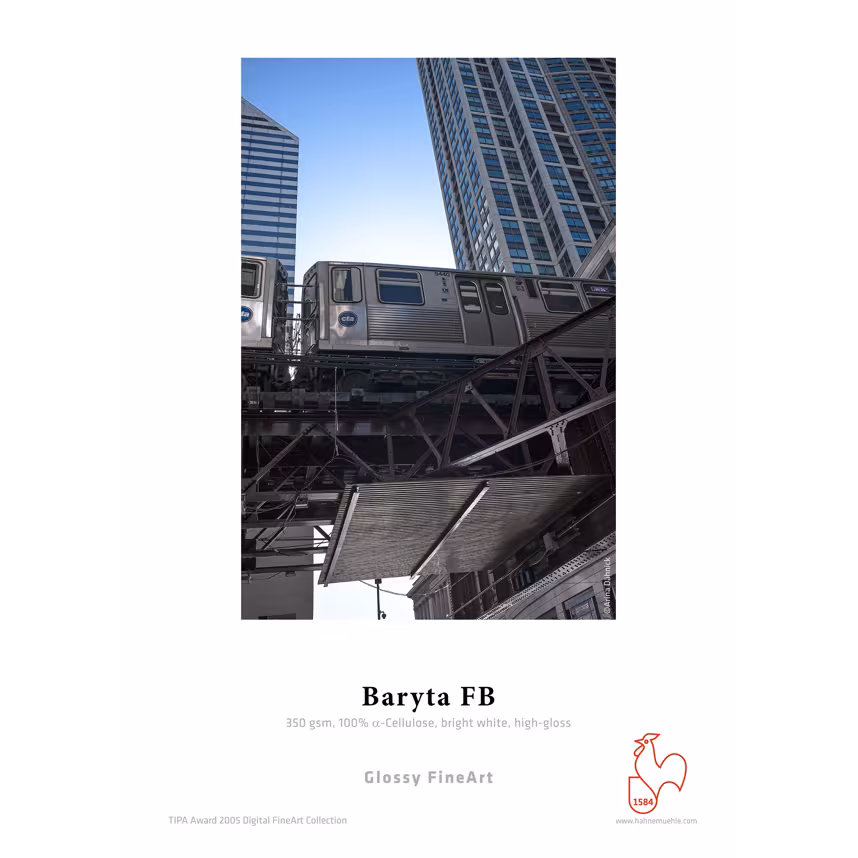 Hahnemühle Baryta FB 350gsm A2 25 Blatt 