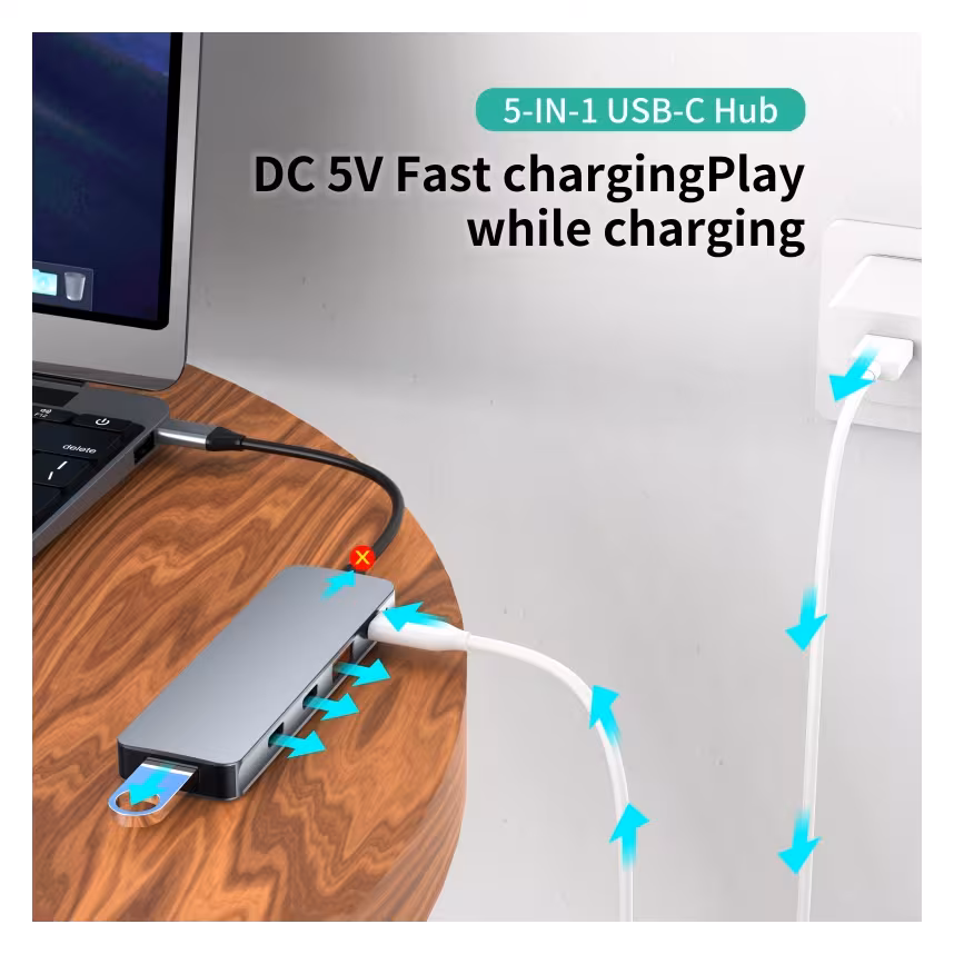 Beatec USB-C HUB 5-in1