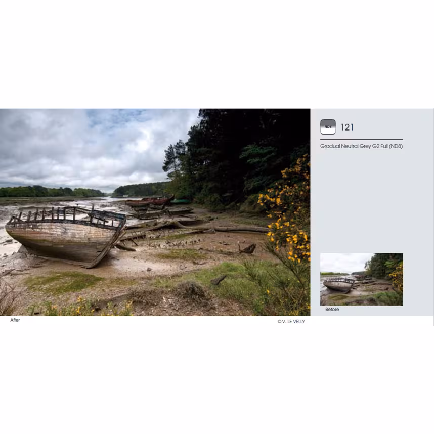 Cokin P121 Verlauf Grau 2