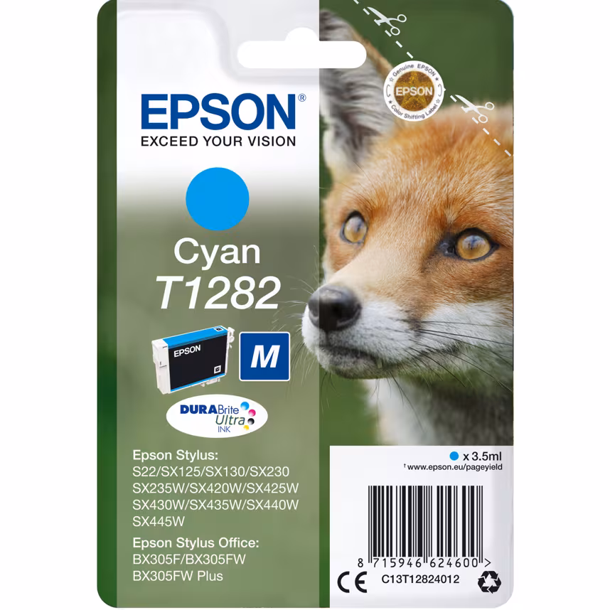 Epson T1282 Tinte Cyan 3,5ml