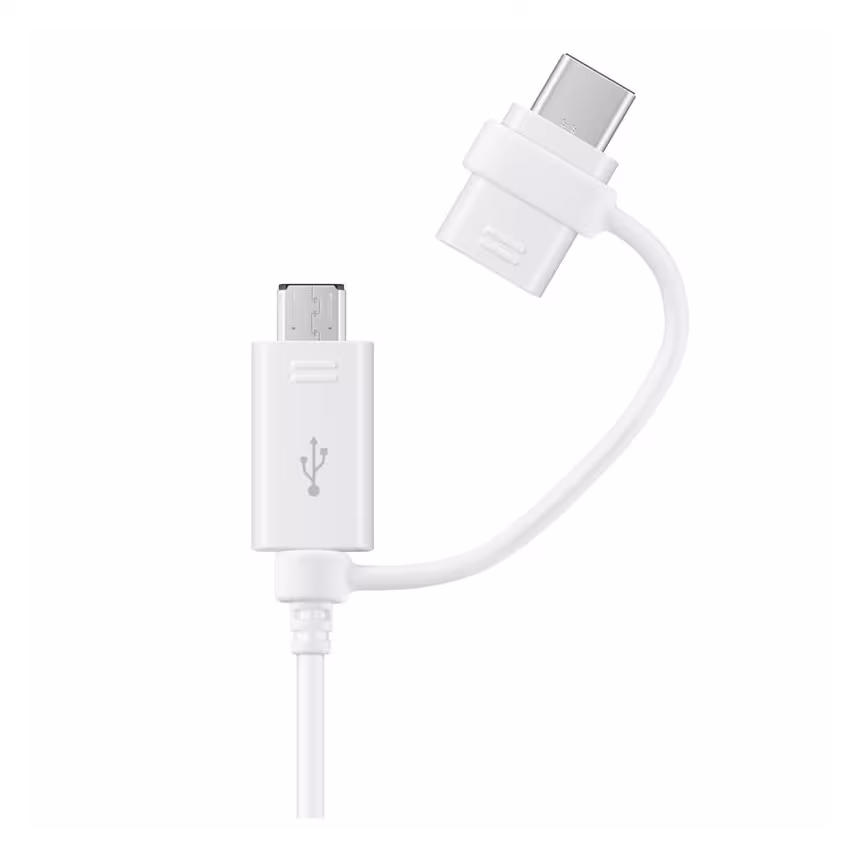 Samsung Datenkabel 2in1 Micro-USB und USB-C Adapter