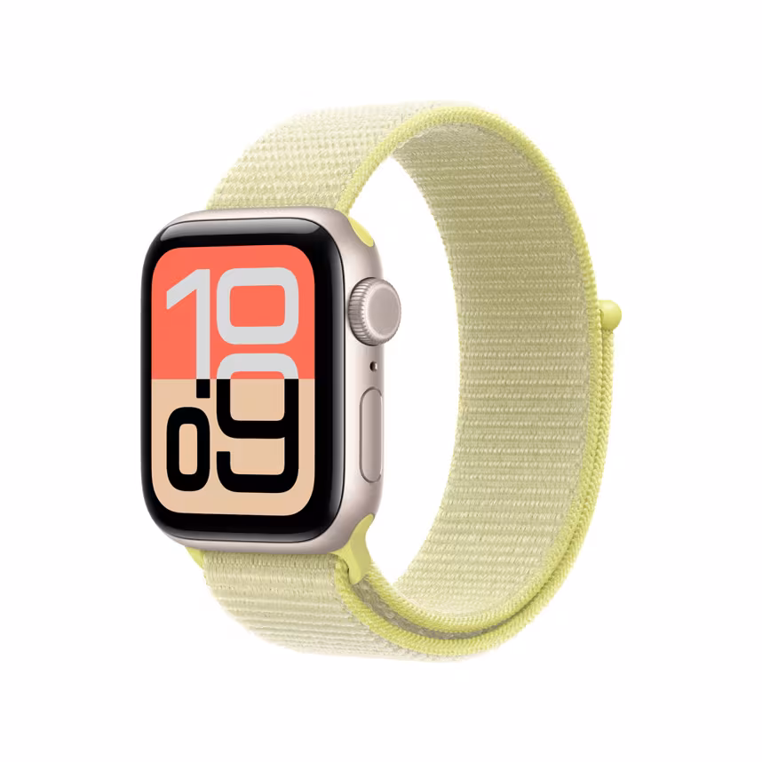 Apple Watch 46mm Neon Yellow Sport Loop