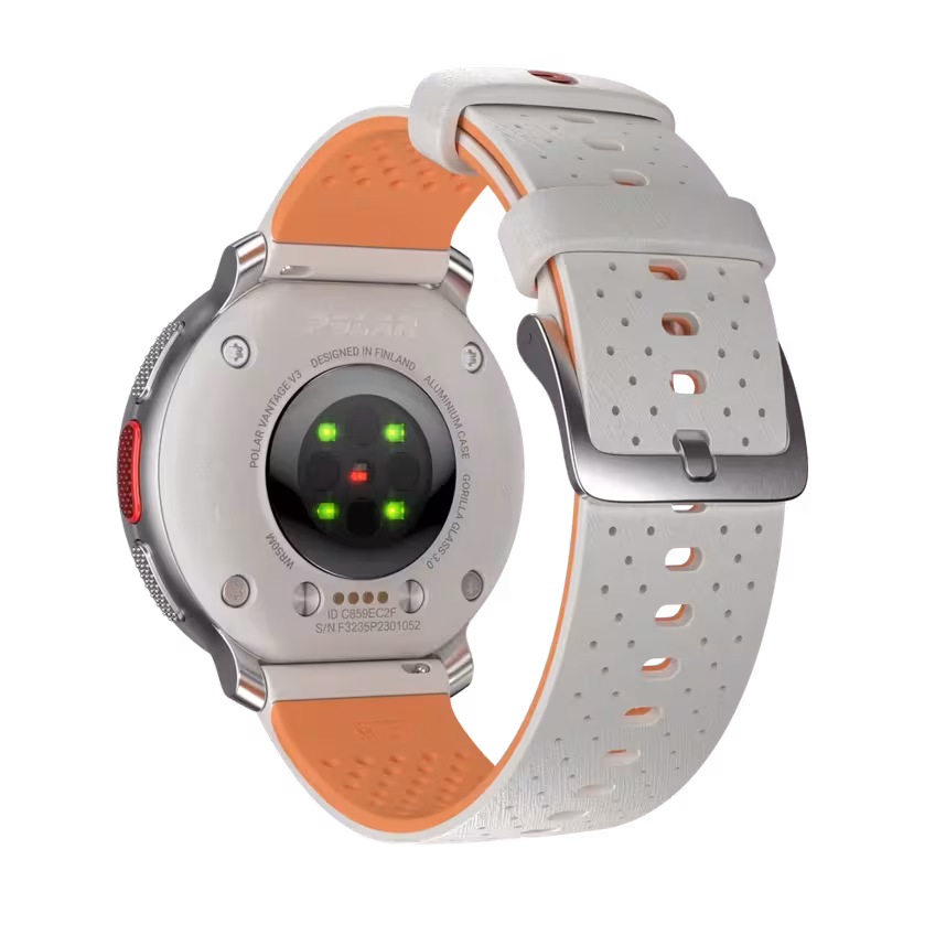 Polar Vantage V3 silver/orange S-L