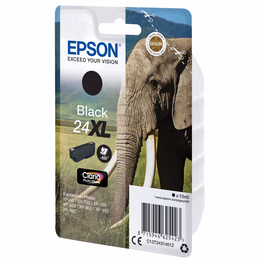 Epson 24XL T2431 Tinte Photo Black 10ml