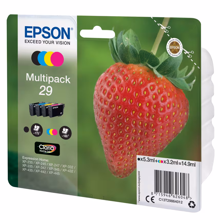 Epson 29 T2986 Tinte Multipack