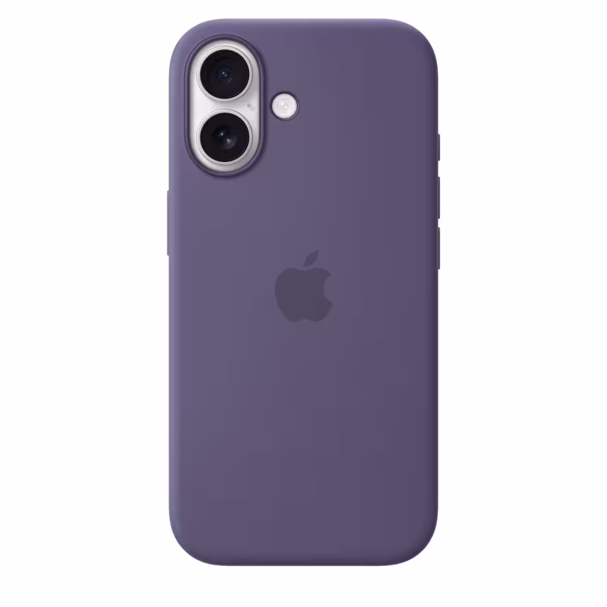 Apple iPhone 17 Silicone Case mit MagSafe Purple Fog