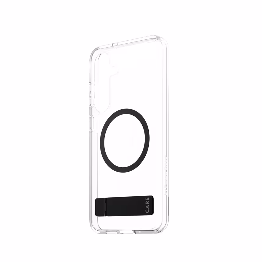 CARE PanzerGlass Case Transparent Kickstand S25 Plus