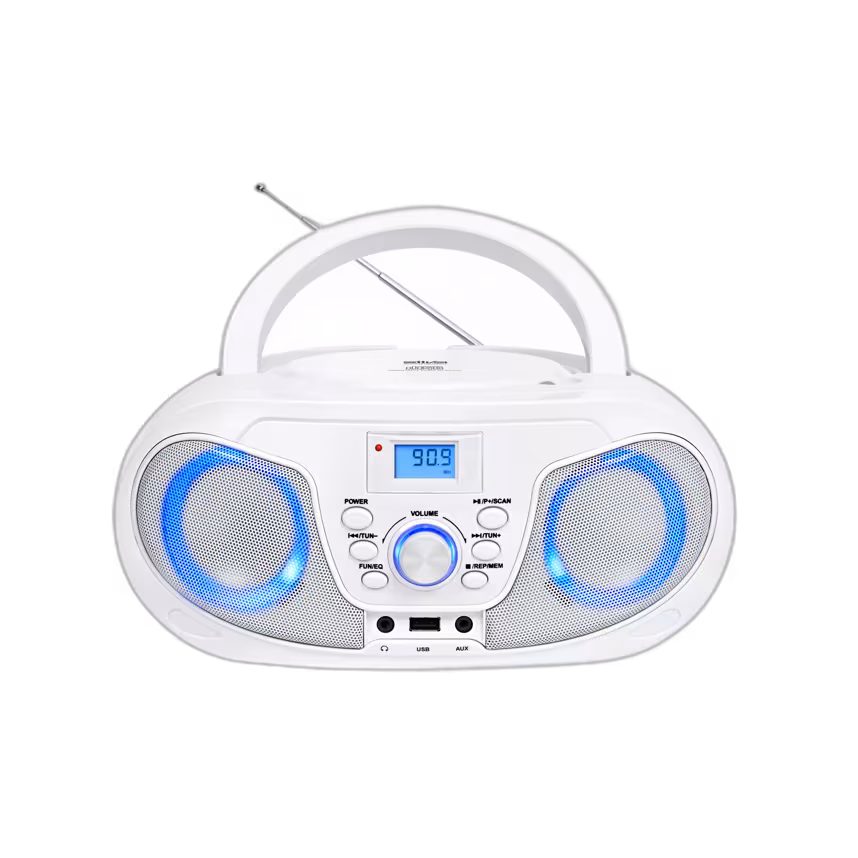 Silva MPC 25.4 USB Radio CD Wei&szlig;