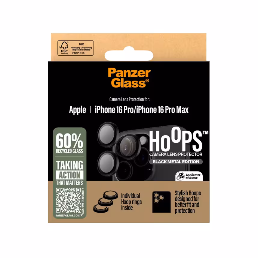 Panzerglass Camera Protection Apple iPhone 16 Pro/Pro Max