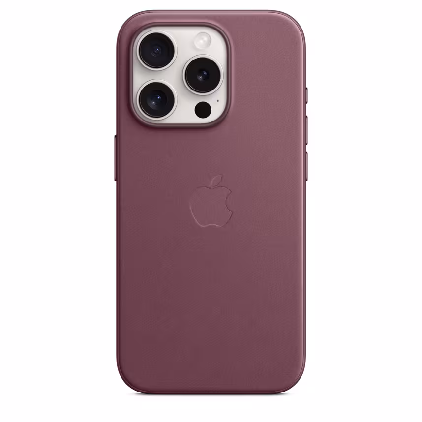 Apple iPhone 15 Pro FineWoven Case mit MagSafe mulberry