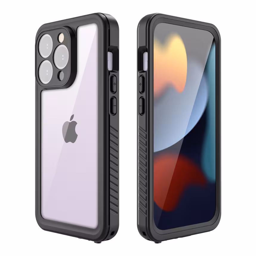 felixx IP68 Waterproof case Black - Apple iPhone 15 Pro Max