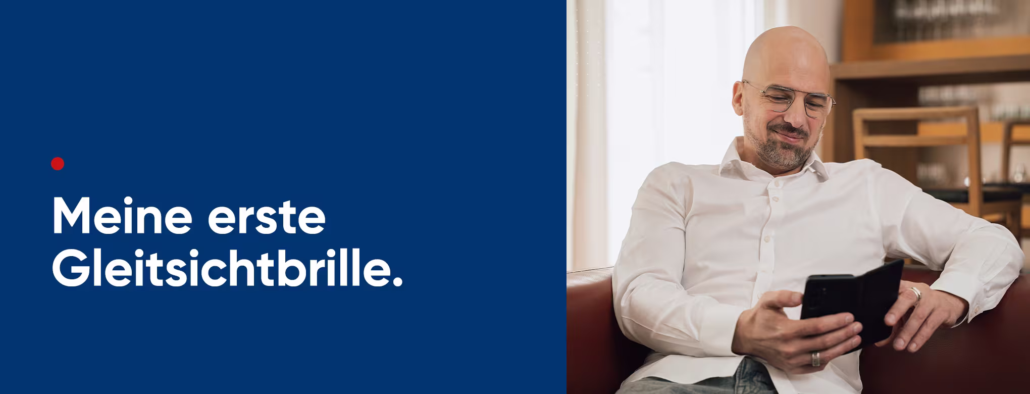 Meine erste Gleitsichbrille.