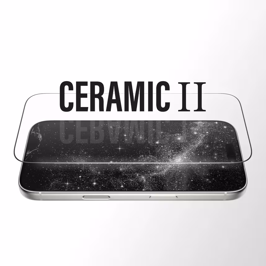 PanzerGlass Ceramic II Screen Protector iPhone 17 Pro