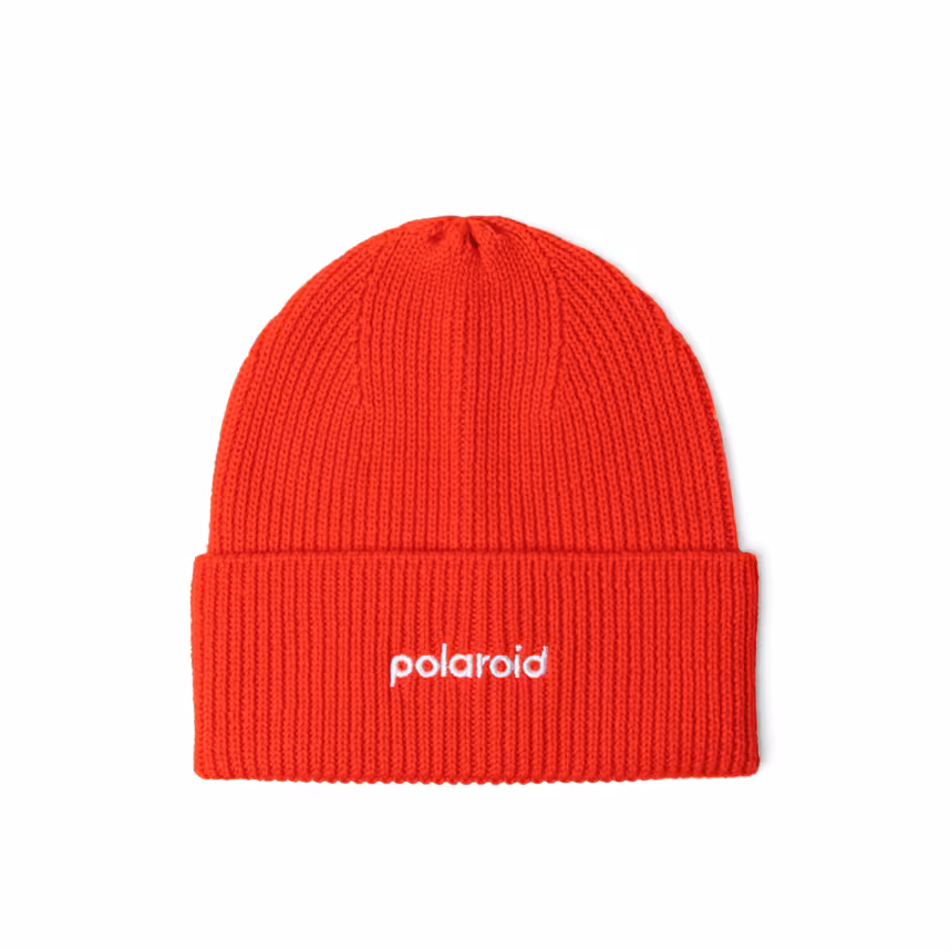 Polaroid Beanie Rot
