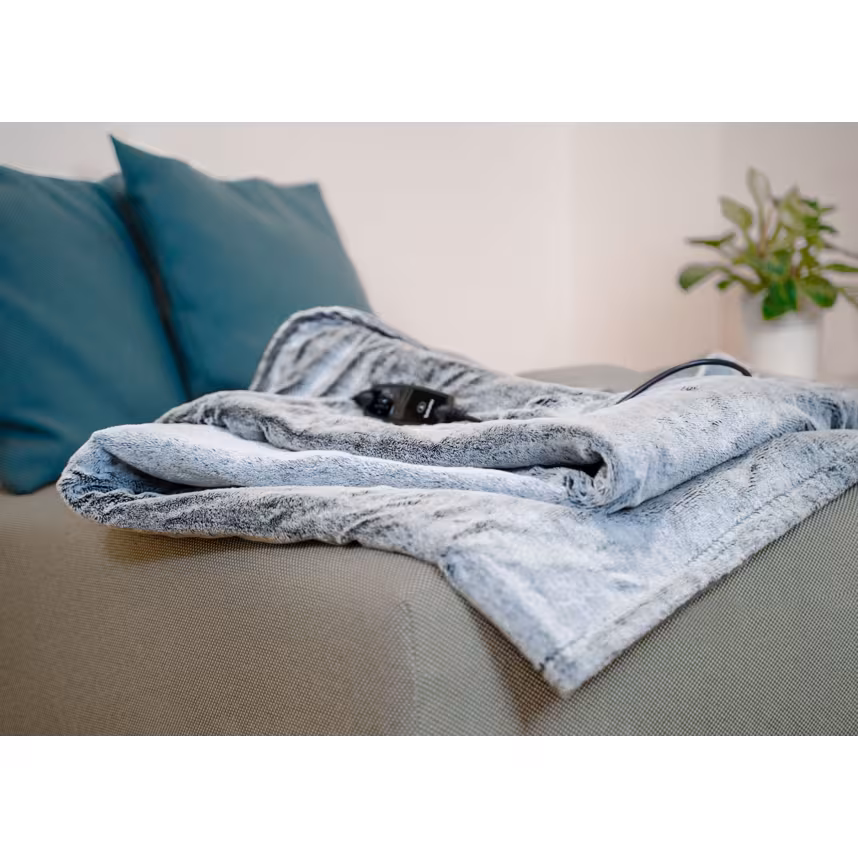 Beurer HD 75 Nordic Grey Green Planet Wärmedecke