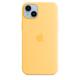 Apple iPhone 14 Plus Silikon Case mit MagSafe sonnenlicht