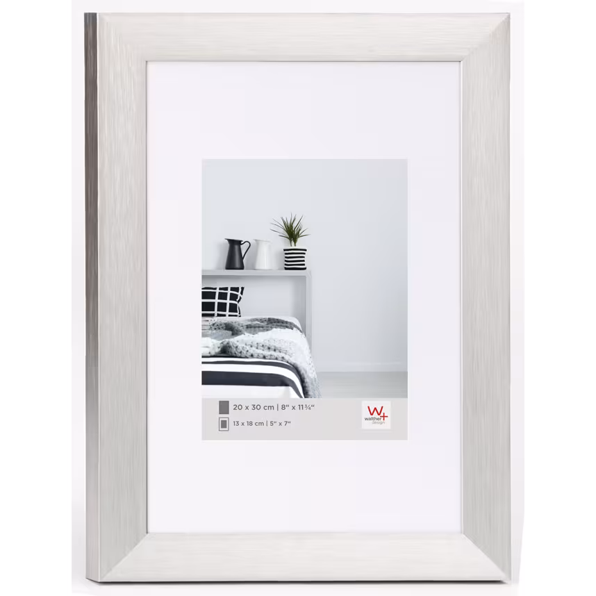 Aluline 20x30 Metall silber