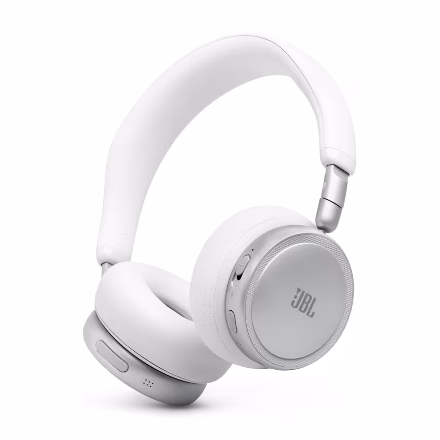 JBL Live 680NC, On-Ear Bluetooth Kopfh&ouml;rer, weiss