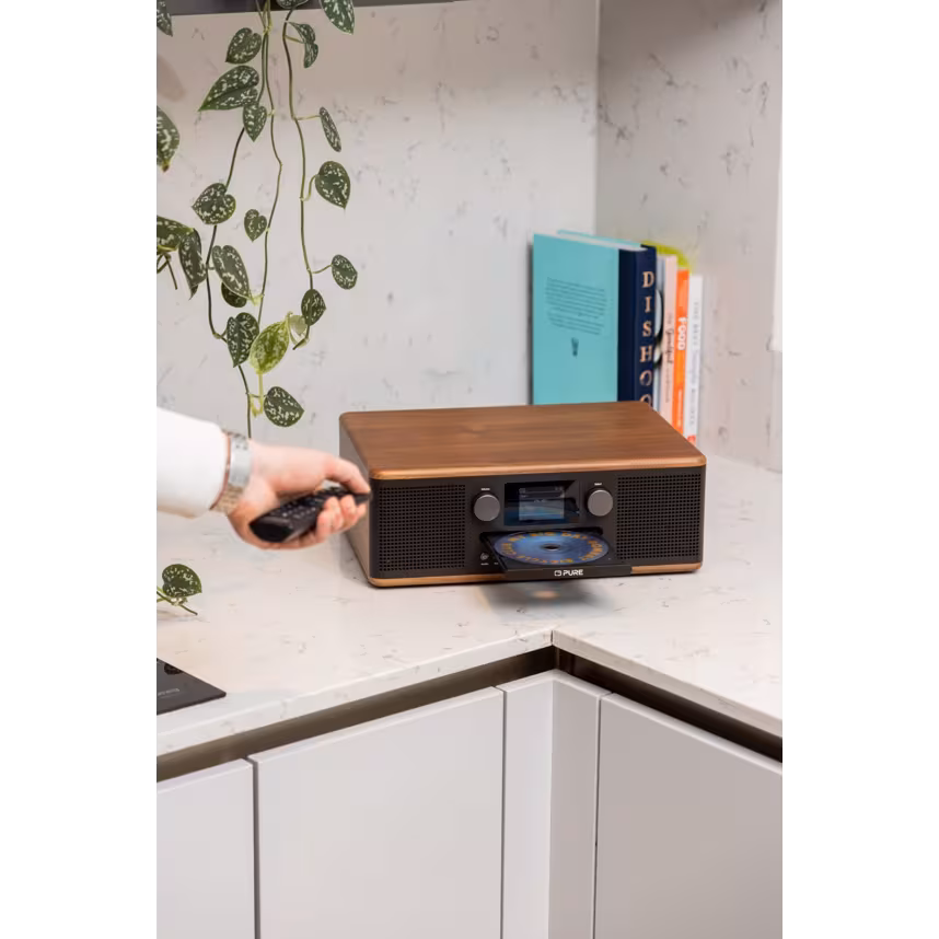 Pure Classic C-D6 EU/UK coffee black/walnut