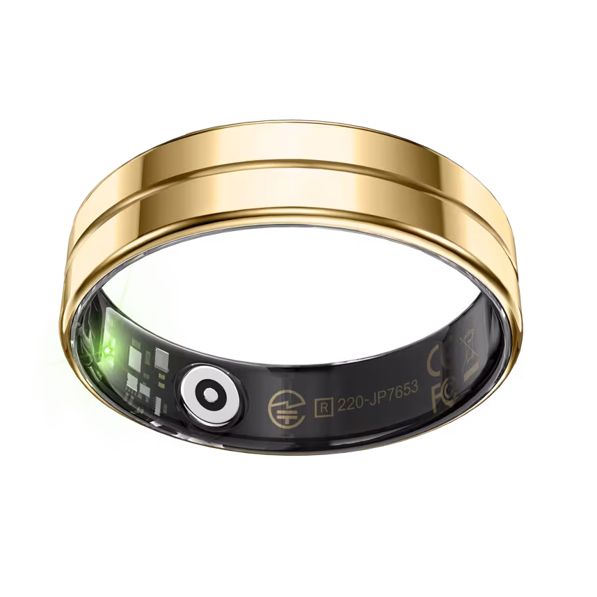 felixx SmartRing SR11 Slim Gold Edelstahl - #7 (54,3mm)