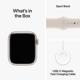 Apple Watch S9 GPS+Cellular Alu 45mm Sportb. S/M polarstern