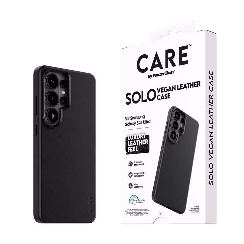 PanzerGlass Care SOLO Case Samsung Galaxy S26 Ultra Black