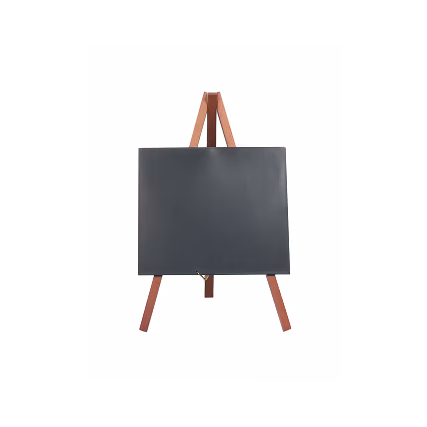 Securit Mini Kreidetafelstaffelei Mahagoni inkl. Kreidestift