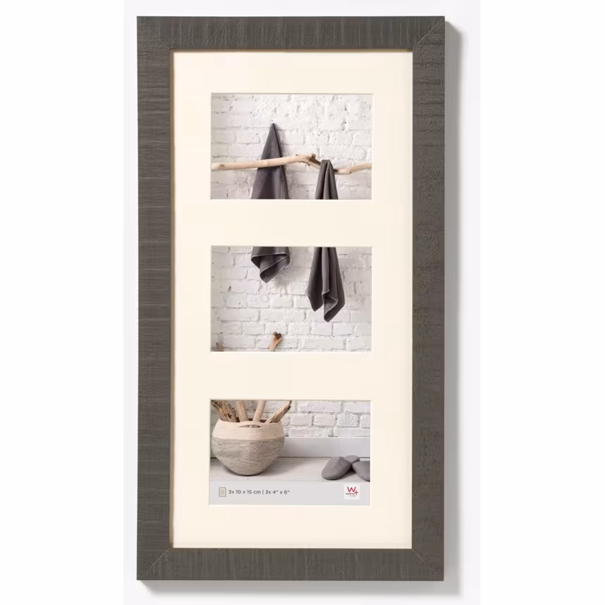 Bilderrahmen Home 3x13x18 Holz grau