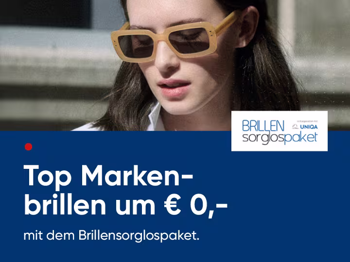 Werbemittel der Marke Hechter Paris, optische Brillen und Sonnenbrillen für Damen & Herren
