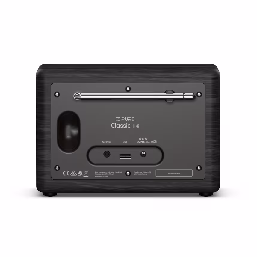 Pure Classic H4i EU/UK Black/Black Ash
