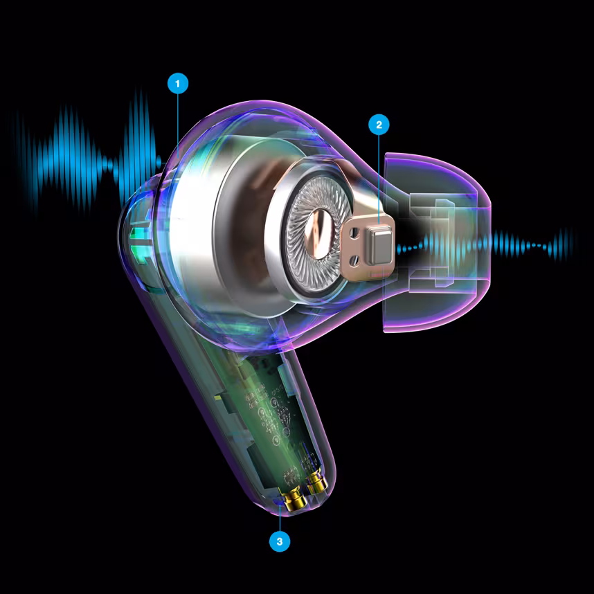 JLAB Go Pods ANC TWS Headphones black
