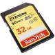 SanDisk SDHC 32GB Extreme V30 UHS-I U3 Class 10 90MB/s