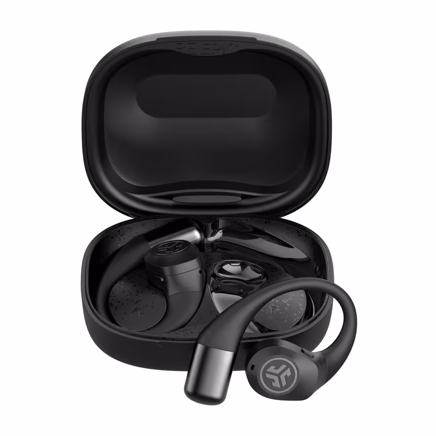 JLAB Open Sport TWS Headphones Black