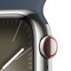 Apple Watch S9 GPS+Cellular Edelstahl silber 45mm M/L sturm