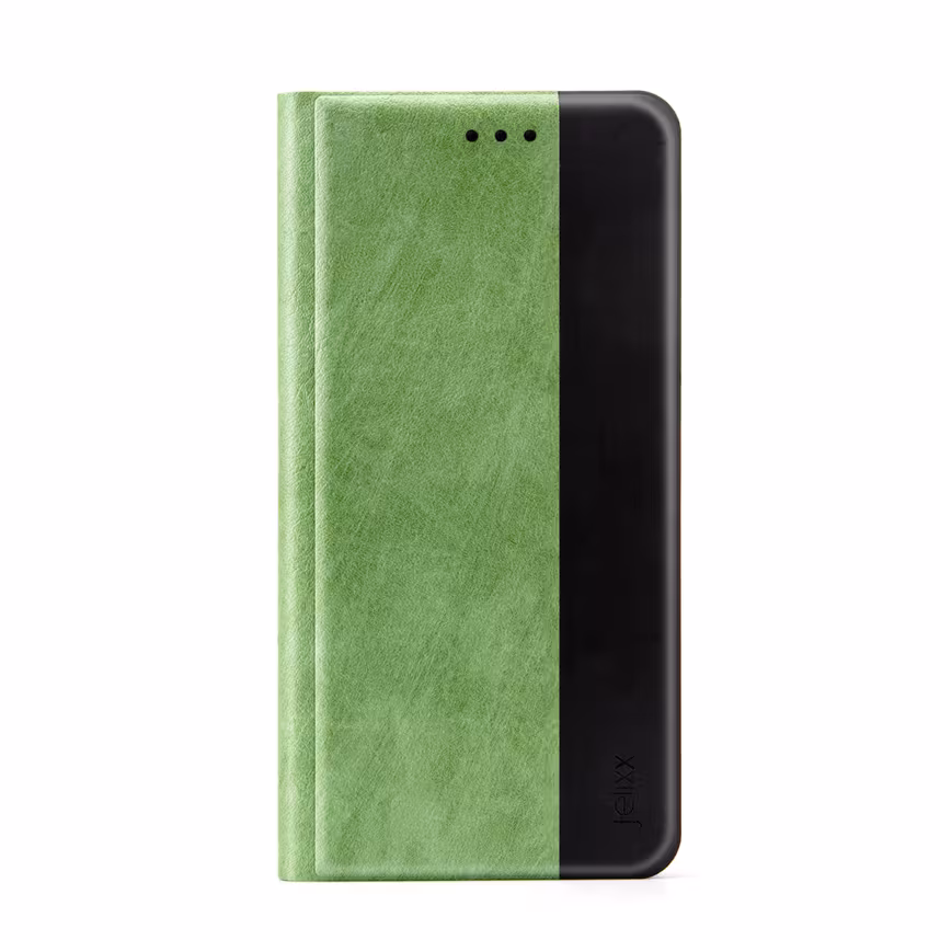felixx Premium Book Case Venezia green mit Standfunktion und Innenfach für Samsung Galaxy A25 5G