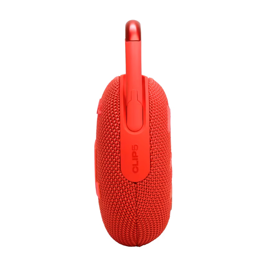 JBL Clip5 Bluetooth Lautsprecher mit Karabinerhaken rot