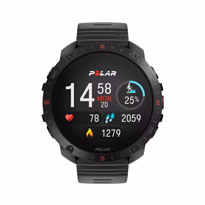 Polar Grit X2 Pro schwarz S/L HR