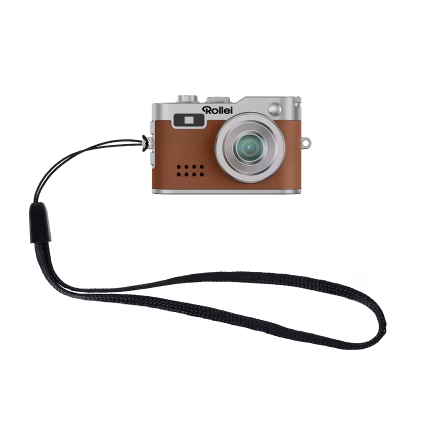 Rollei Mini Digitalkamera braun
