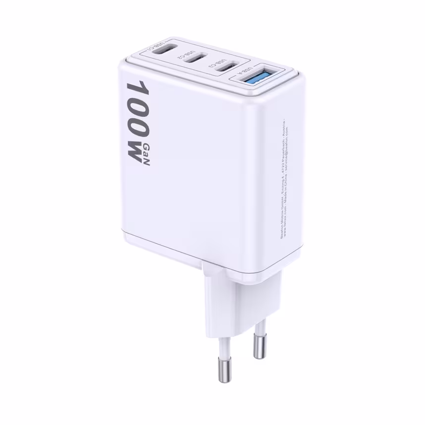 Felixx Slim PD Reiselader 100W inkl.Kabel Wei&szlig;
