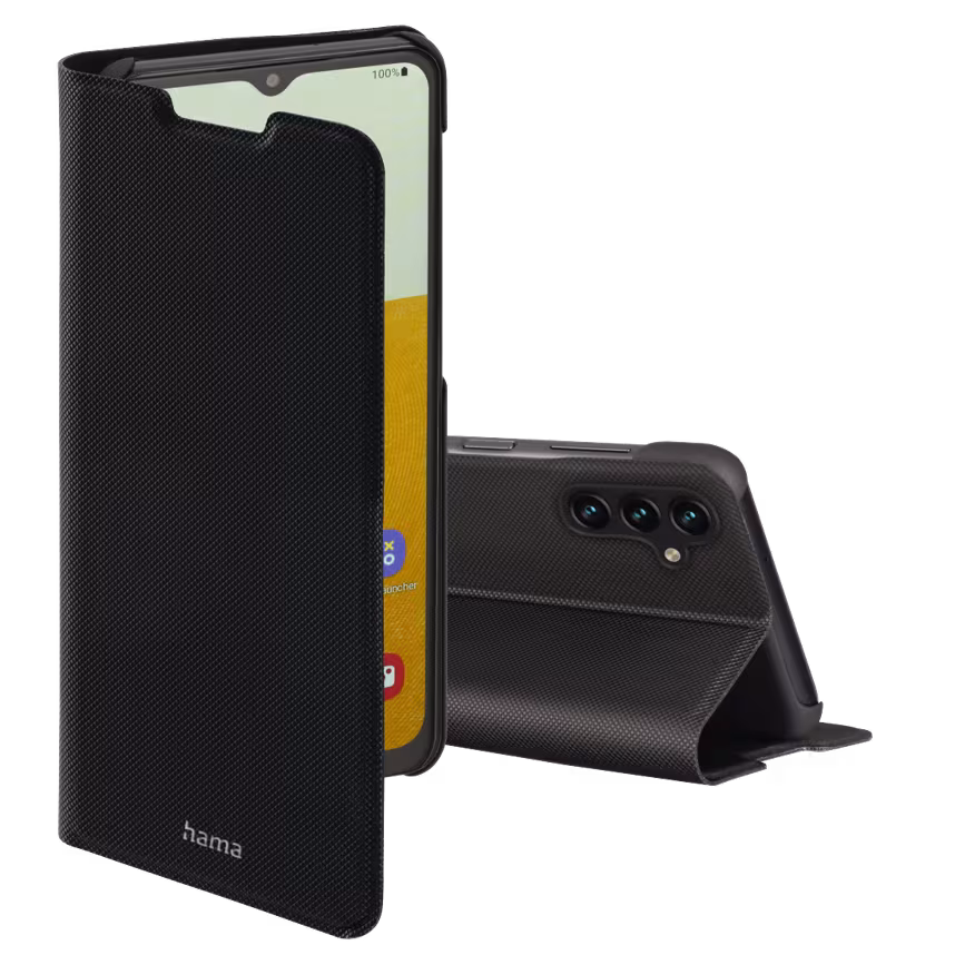 Hama Booklet "Slim Pro" f&uuml;r Samsung Galaxy A13 5G/A04s, Schwarz